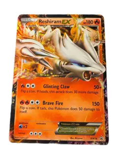 Reshiram EX BW36 Holo Promo Pokemon Card LP Black & White - Image 1