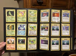 WOTC Pokemon Collection Binder 360 Cards Shadowless and 1st Editions LP-HP - Image 4
