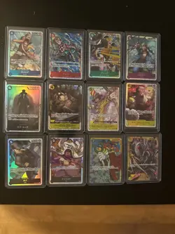 One Piece TCG OP-03 Mighty Enemies Full Base Set - All Japan Cards! SR and SEC! - Image 1