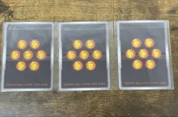 Dragon Ball Fusions Ultimate Battle Son Gohan 3 Card Set Unopened - Image 5