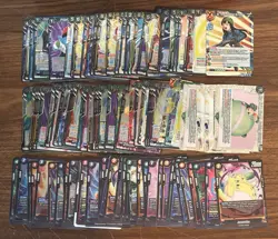 Dragon Ball Super DUAL EVOLUTION/ GLORIOUS FIGHTERS Huge Lot Of RARE, UC/C Cards - Image 2