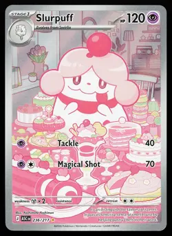 Slurpuff 236/217 Holo Illustration Rare Ascended Heroes Pokemon Card - Image 1