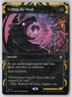 Culling the Weak 27 Rare Secrets of Strixhaven: Mystical Archive Near Mint - Image 1