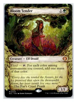 Bloom Tender (0324) (Showcase) M Lorwyn Eclipsed 324 NM - Image 1