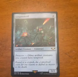 Magic MTG Universes Beyond: Warhammer 40,000 Cryptothrall #155/168 TCG CCG 40k - Image 1