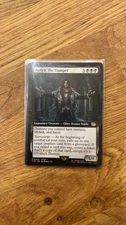 MTG Final Fantasy Ardyn, the Usurper Extended Art R 0444 FFXV Rare Foil - Image 1