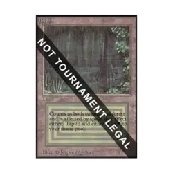 WotC MtG Collector's Ed Bayou (CE) (R) EX+ - Image 1