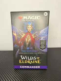 Wilds of Eldraine Commander Deck Fae Dominion MTG Magic The Gathering NISB - Image 1