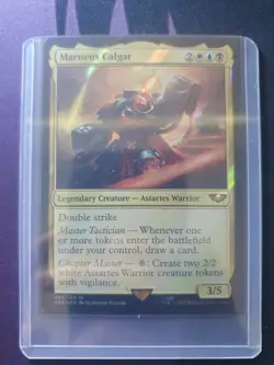 Marneus Calgar MTG 40k Surge Foil - Collectors Edition - Image 3