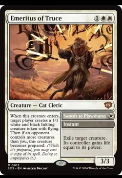 Emeritus of Truce - Secrets of Strixhaven Commander Magic the Gathering - Image 1