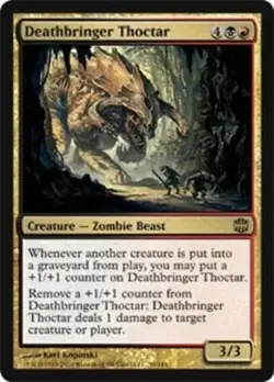 MTG - Deathbringer Thoctar - Foil Alara Reborn - Image 1