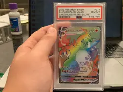 charizard vmax rainbow rare psa 10 pokemon - Image 1