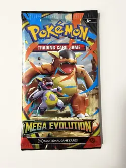 (HEAVY)🔥 22.44g Pokemon TCG Mega Evolution Booster Pack Factory Sealed✅ - Image 2