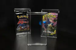 Premium Magnetic Acrylic Pokemon Booster Pack Protective Display Case - Image 1