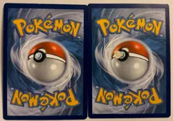 2 X Pokemon Skyla 122/122 Breakpoint Ultra Rare Full Art Holo Trainer LIGHT PLAY - Image 4