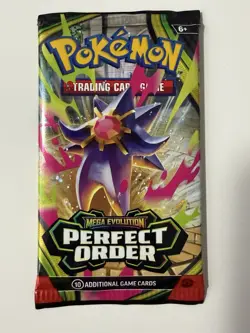 (HEAVY)🔥 22.51g Pokemon TCG Perfect Order Booster Pack Factory Sealed✅ - Image 2