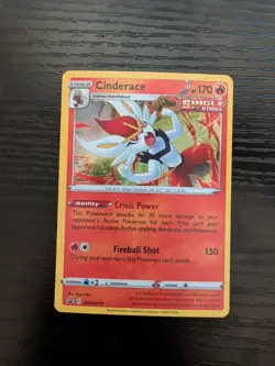 Cinderace Holo Black Star Promo SWSH278 Pokemon TCG 2023 Sword & Shield NM - Image 1