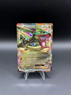 Pokemon: Rayquaza EX 85/124 Dragons Exalted Holo 2012 TCG NM - Image 1