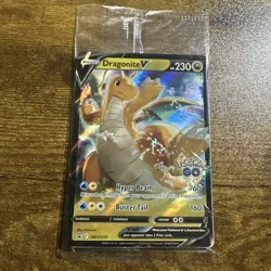 Dragonite V SWSH235 & V Star SWSH235 Pokemon GO Promo New & Sealed - Image 1