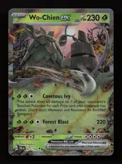 Wo-Chien ex 027/193 Double Rare Paldea Evolved Pokemon Near Mint - Image 1