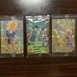 Dragon Ball Super SDBH Goku Gohan 3 Card Set Unopened Condition - Image 1