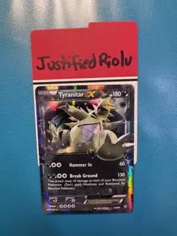 Pokemon TCG Tyranitar EX & M Tyranitar EX 42/98 92/98 Ancient Origins NM - Image 2