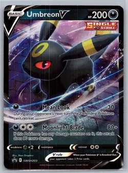 Umbreon V – SWSH203 – Holo Promo – Sword & Shield – Pokemon TCG – NM - Image 1