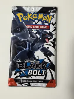 (HEAVY)🔥 22.60g Pokemon TCG Black Bolt Booster Pack Factory Sealed✅ - Image 2