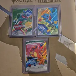 Pokemon TCG First Partner Illustration Collection Series 1 Kanto GEN 1 Starters - Image 1