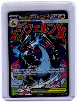 Pokemon Mega Charizard X ex MEP EN 023 Black Star Promo UPC - Image 1