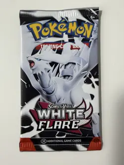 (HEAVY)🔥 22.76g Pokemon TCG White Flare Booster Pack Factory Sealed✅ - Image 2