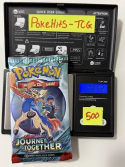 (VERY HEAVY)🔥22.52g Pokemon TCG Journey Together Booster Pack Factory Sealed ✅ - Image 1
