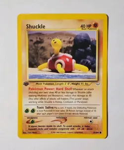 Shuckle 1st Edition Neo Revelation 51/64 Pokemon TCG - Image 1