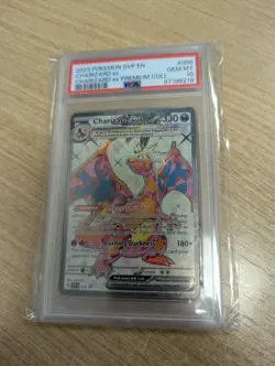 2023 POKEMON SVP EN-SV BLACK STAR PROMO #056 CHARIZARD EX PSA 10 - Image 1