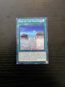 Yugioh! Ride Of The Valkyries - Deck Core - 1st Edition - Secret Rare - Nm - Image 2