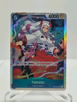 One Piece Yamato OP13-054 Carrying On His Will SR Foil - Image 1