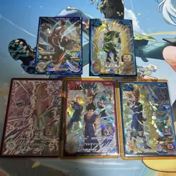 Dragon Ball Super Card 5 Card Set Holo Rare No - Image 1