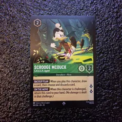 Scrooge McDuck S.H.U.S.H. Agent - 89/204 - Super Rare - Disney Lorcana - Image 1