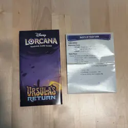 Disney Lorcana: Illumineers Quest Deep Trouble Ursula's Return Opened & Sleeved - Image 3