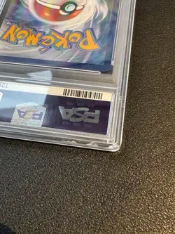 PSA 10 GEM MINT Mew Full Art Gold Pokemon Celebrations 025/025 2021 Damaged Slab - Image 4