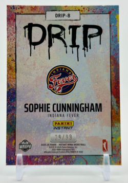 2025-26 Panini Instant WNBA Drip Sophie Cunningham /99 Indiana Fever - Image 2