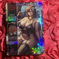 Mei Terumi NARUTO BORUTO SEXY ROSE Goddess Anime Holo Waifu Girl Card - Image 1