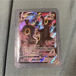 Pokemon Umbreon VMAX Full Art Holo 215/203 Evolving Skies Pokemon Card - Image 1