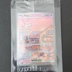 Mew EX 053 Scarlet & Violet 151 Promo Holo Pokemon TCG Card New Sealed - Image 1