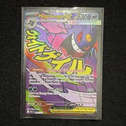 Pokemon Mega Gengar EX 350HP Psychic Foil Card 269/217 ASC Set - Image 1