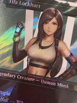 FF VII SALE - Tifa Lockhart (Borderless Surge) Final Fantasy X MTG - NM - Image 1