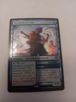 Harmonized Trio 52 Rare Secrets of Strixhaven Magic: The Gathering Foil NM - Image 1