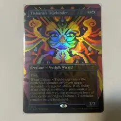 MTG x1 Tishana's Tidebinder - Borderless Near Mint (Never Played) - Image 1