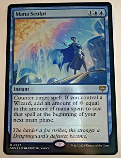 Mana Sculpt Foil SOS #57 MTG Near Mint Magic The Gathering Sorcery - Image 1