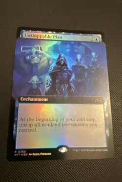 Unstoppable Plan (Extended Art) Aetherdrift Foil - MTG - Image 1